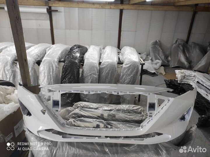Бампер передний hyundai solaris 2020г