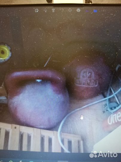 Советская гиря вес 32 кг