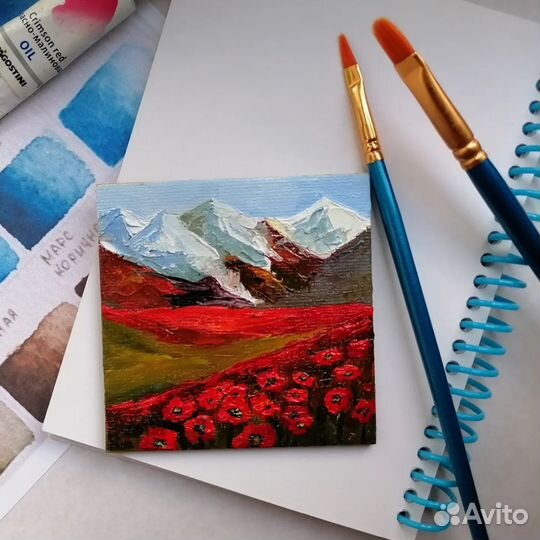 Магниты маслом на заказ