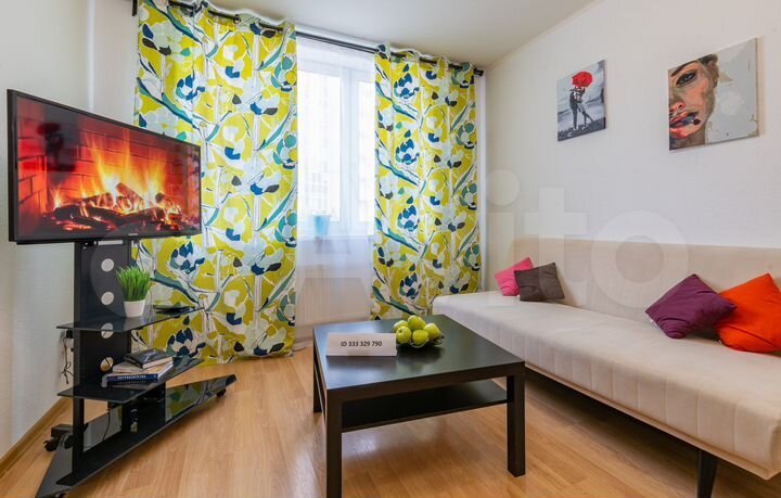 1-к. квартира, 43 м², 2/10 эт.