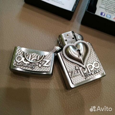 Зажигалка Zippo 200 Zippo Heart Forever Emblem