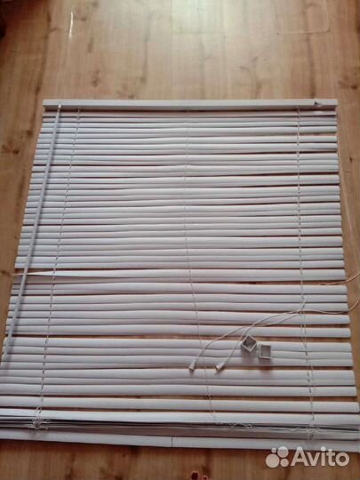Жалюзи белые 45, 55, 1м ширина