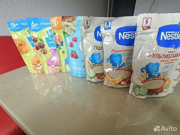 Детские каши молочные