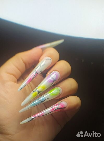 Маникюр, наращивание, укрепление