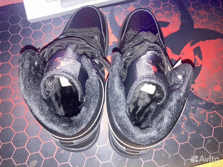 Nike air jordan 1 зимние