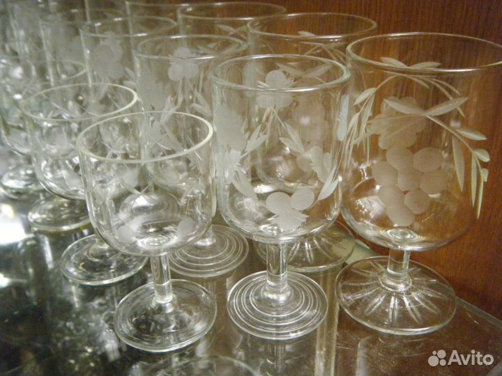 Стопки фужеры