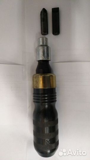 Отвертка ударная (Автом)(головка *10, две вставки)