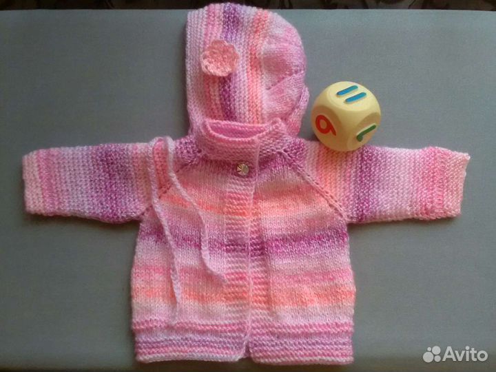 Чепчик, кофточка (комплект)