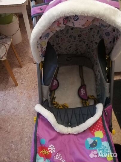 Коляска санки