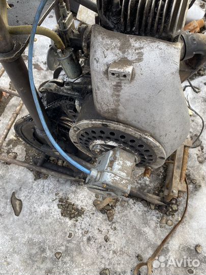 Лебедка бензиновая