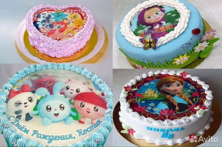 Съедобная фотопечать. печать на торт