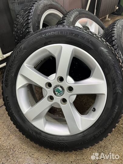 Зимние колеса Skoda r 16 оригинал