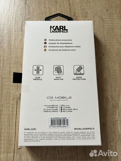 Чехол Karl Lagerfeld на iPhone 11 Pro Max, новый