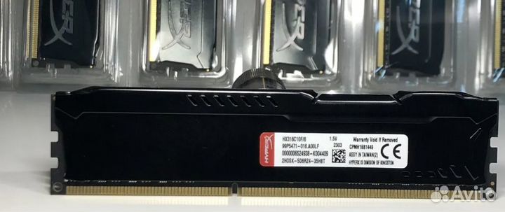 Оперативная память DDR3 8GB 16GB Hyper X Гарантия