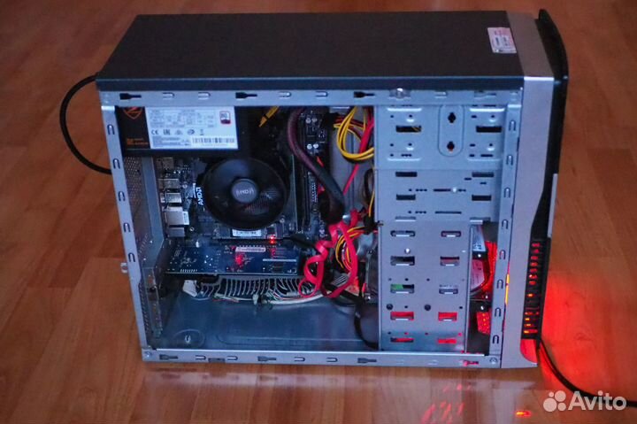 Офисный компьютер ddr4/950x4/A320/4gb/sdd256/500вт