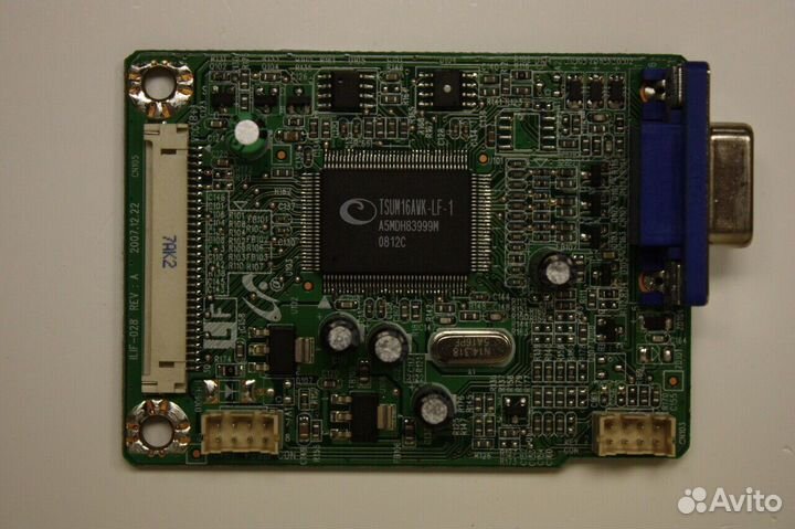 Плата питания и плата управления для монитора