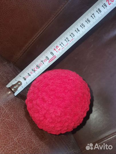 Снежный шар из пряжи Ализе Пуффи