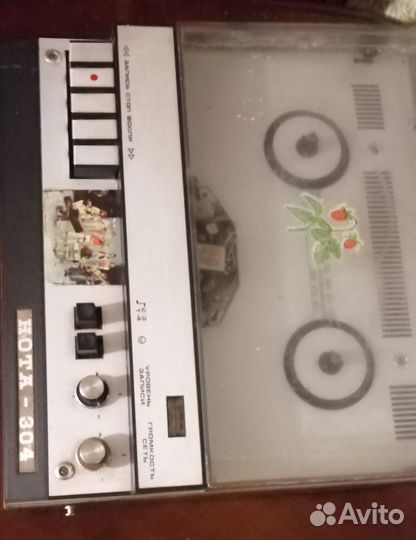 Катушечный магнитофон нота 304 СССР