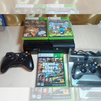 Продам Xbox 360 с двумя джостиками и некоторыми иг