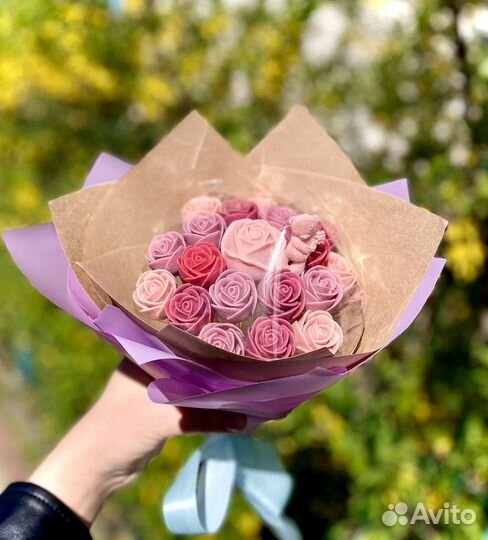 Шоколадеые букеты