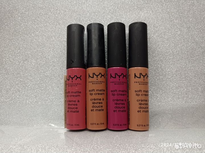 Жидкая матовая помада-крем NYX, тон 14