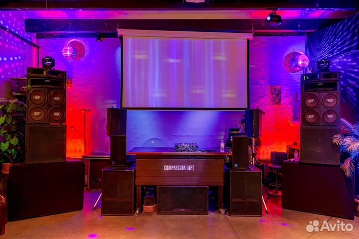 Аренда Лофта веранда, мангал, Караоке,звук, свет