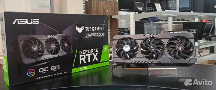 Скупка и обмен: Видеокарта asus GeForce RTX 3070 T