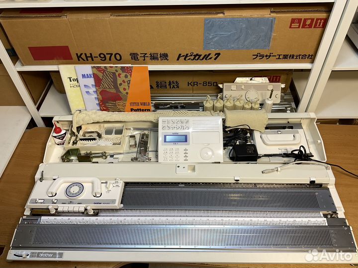 Вязальная машина Бразер brother кн 970 + KR 890