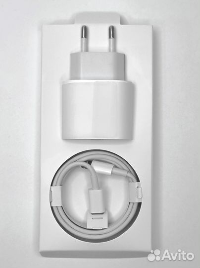 Блок питания iPhone 20w orig комплект провод