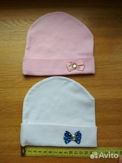 Новые шапки для девочки от 0 до 3 лет