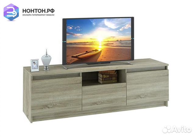 Тумба под тв Ларго дуб сонома