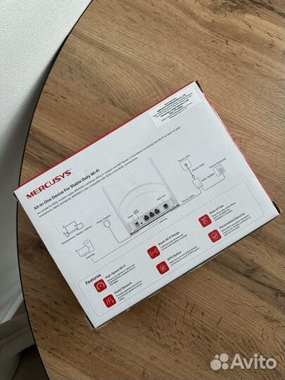Wifi роутер mercusys N300 с модемом adsl2+