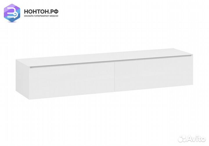 Тв-тумба Глосс белый глянец