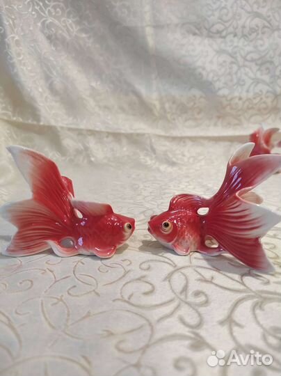 Золотая рыбка. Фарфор. Новые