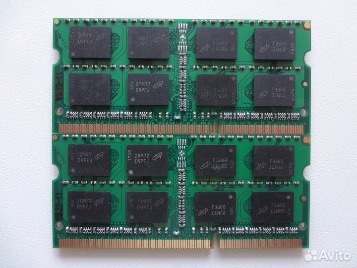 Озу DDR3 SO-dimm 8Gb (2x4Gb) 1600MHz для ноутбука