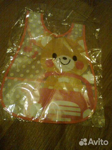 Детский нагрудник водонепроницаемый