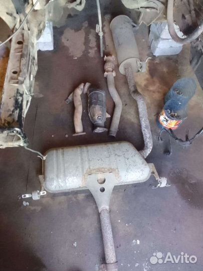 VW b5+ глушитель