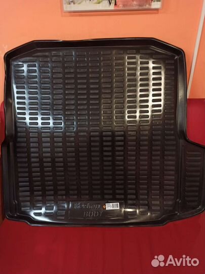 Ковер багажника на Skoda Octavia A7 2013 год