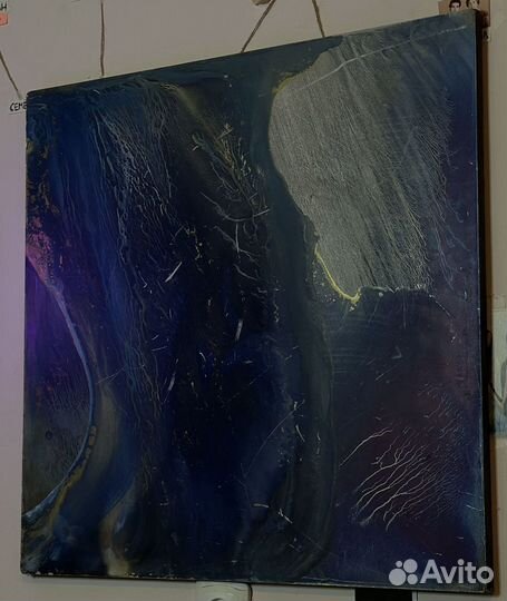 Большая интерьерная картина Planet, абстракция