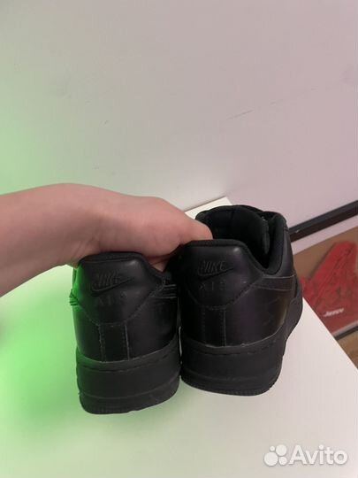 Кроссовки nike air force 1 black