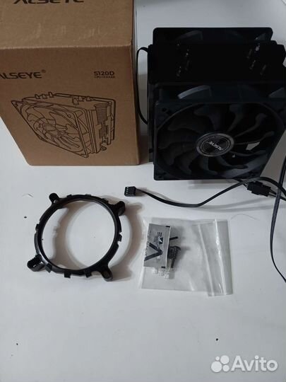 Кулер для процессора Alseye S120D-B 4 pin