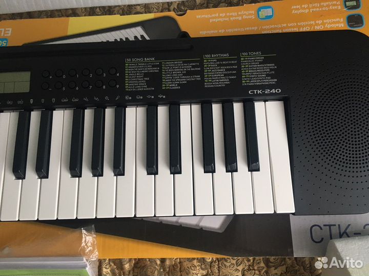 Синтезатор casio CTK-240