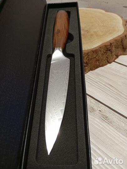 Уневирсальный кухонный нож Дамаска