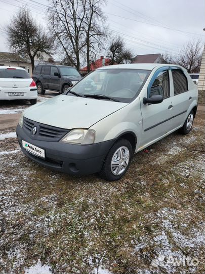 Renault Logan 1.4 МТ, 2007, 281 606 км