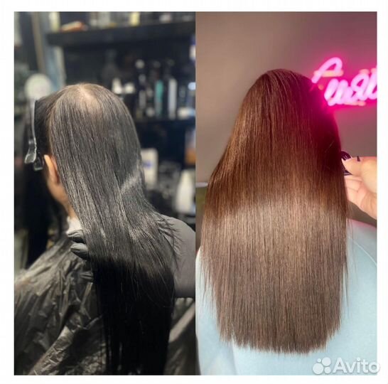 Окрашивание. Выход из чёрного сложный Окрашывание