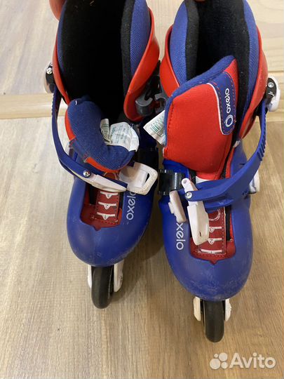 Ролики детские oxelo декатлон 28-30