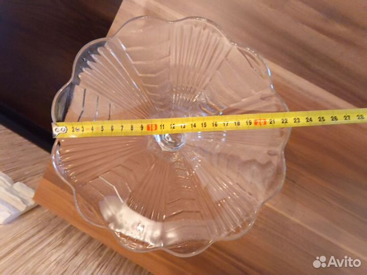 Ваза для фруктов и сладостей на ножке СССР