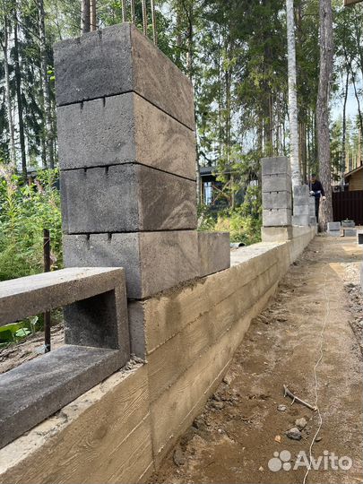 Устройство фундаментов