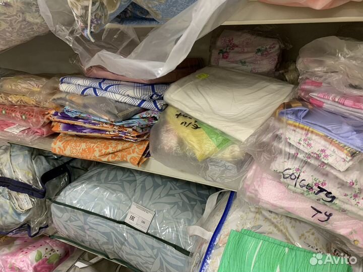 Наволочки, простыни, пододеяльники