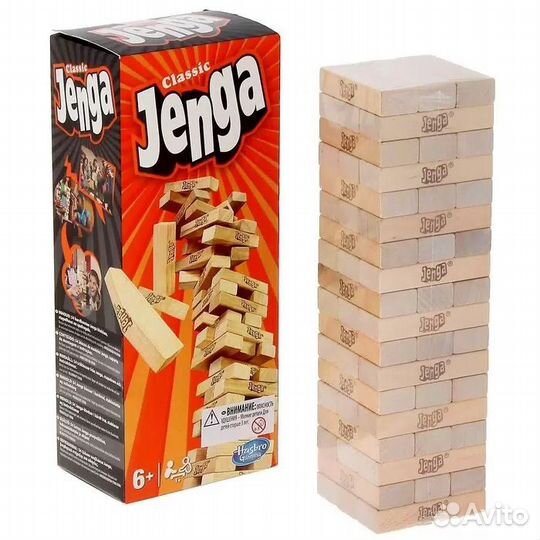 Jenga Кубики настольная игра
